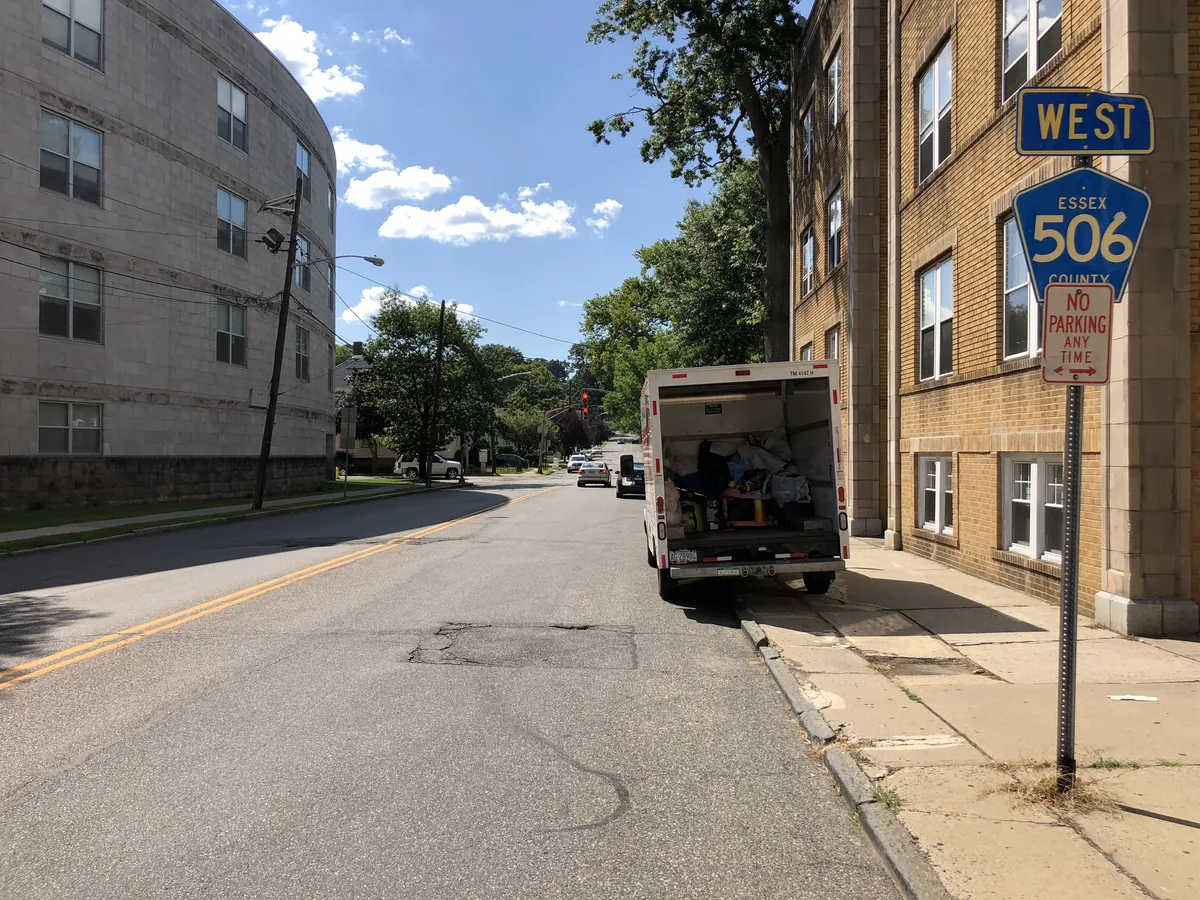 Street in Bloomfield, NJ
