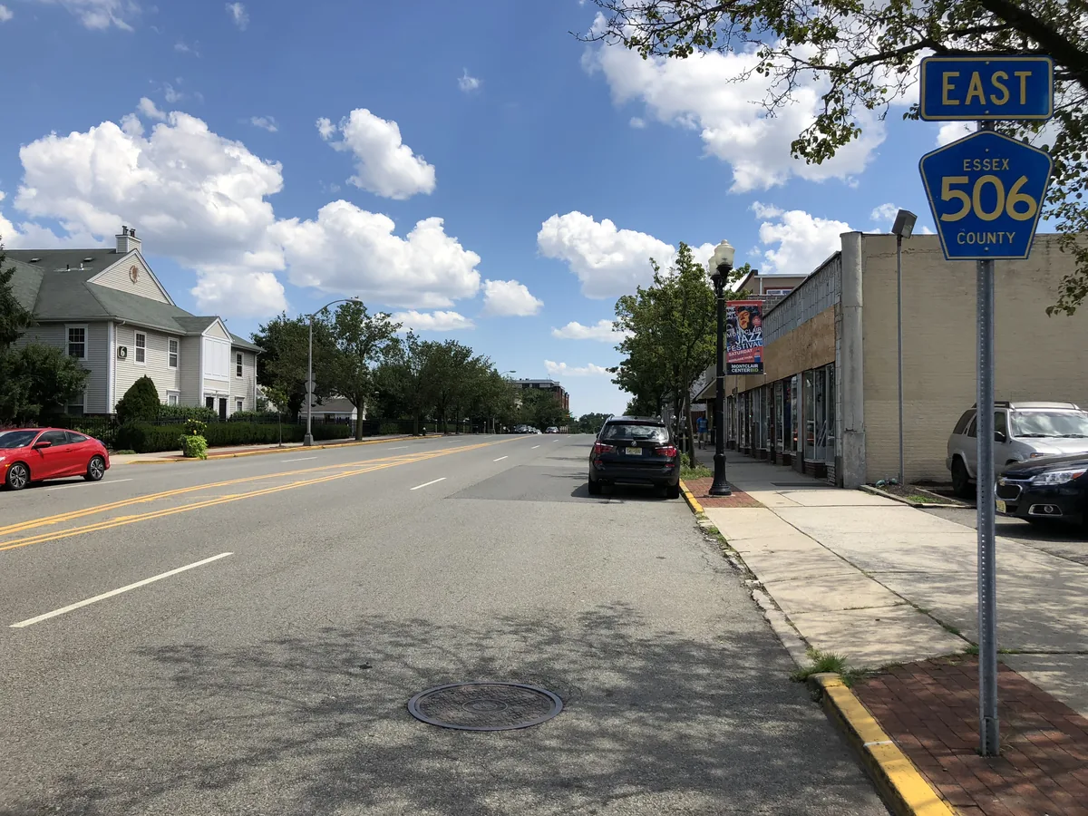 Street in Montclair, NJ